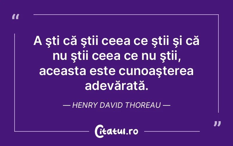 Citat Henry David Thoreau - citate viata