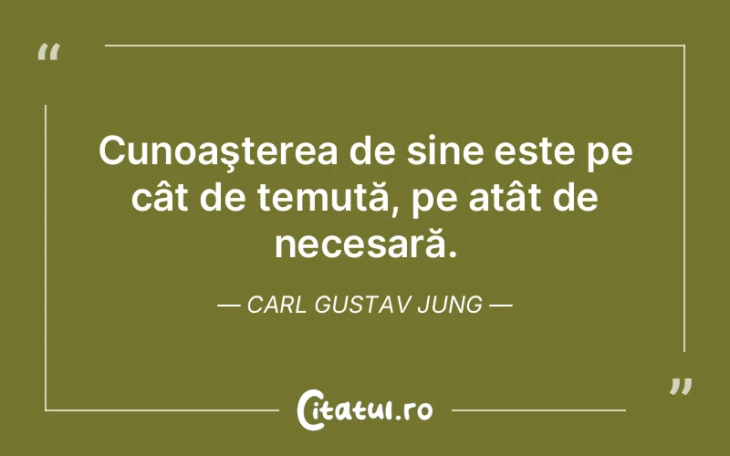 Citat Carl Gustav Jung - citate viata