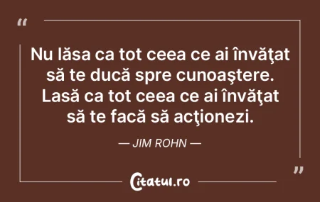 Cunoaşterea este o comoară, dar practi... Cunoaşterea este o comoară, dar practi...
