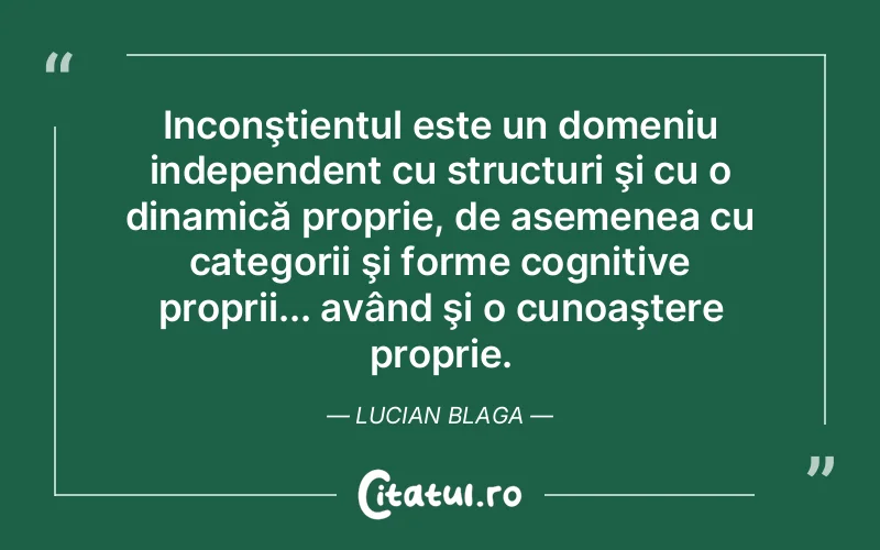 Citat Lucian Blaga - citate viata