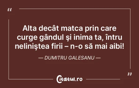 De mă uit în adâncimea gândului – ... De mă uit în adâncimea gândului – ...