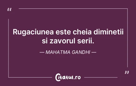 Rugaciunea ne arata ca umilinta inalta, ...