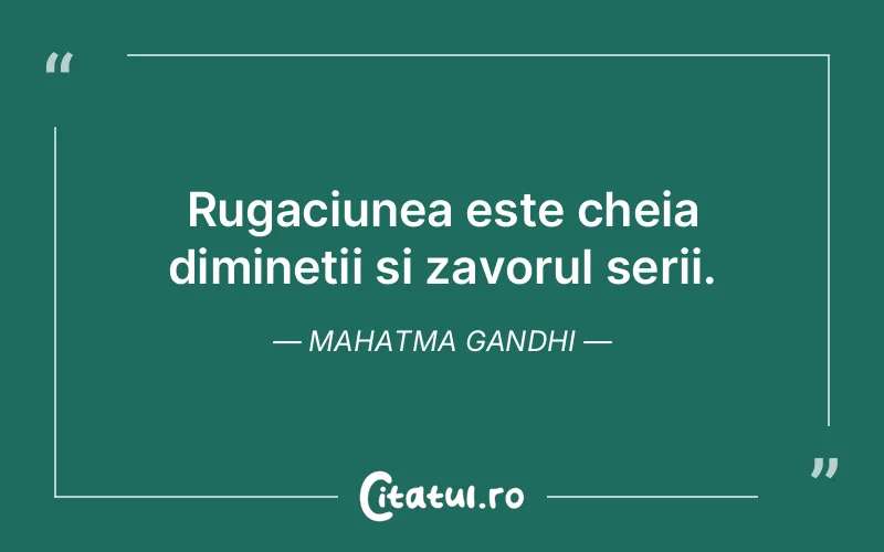 Citat Mahatma Gandhi - citate viata