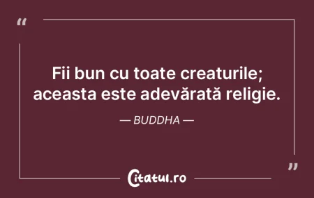 Superstiţia este religia minţilor slab...