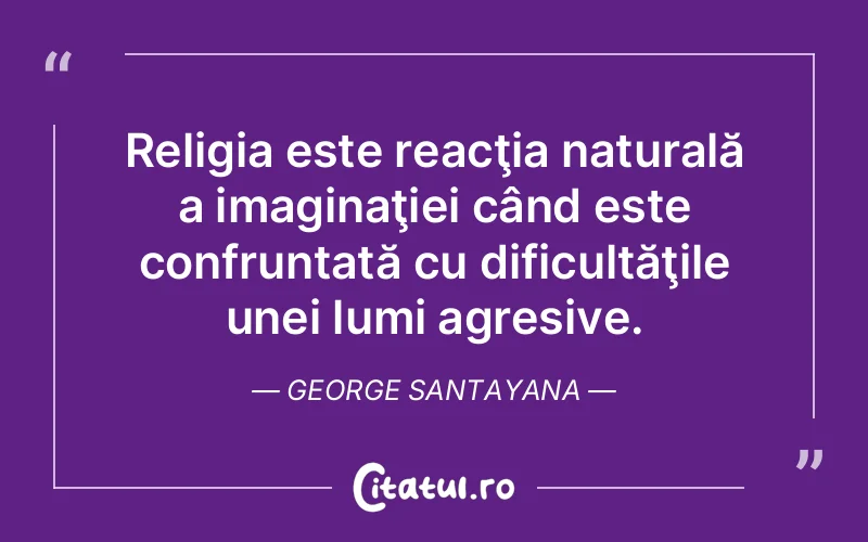 Citat George Santayana - citate viata