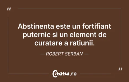 În raţiune poate fi şi defecţiune. N...