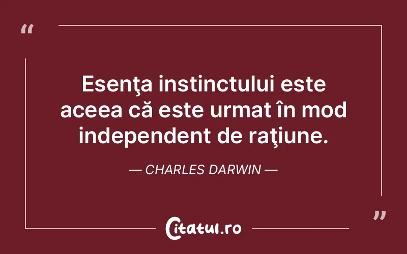 Citat Charles Darwin - citate viata