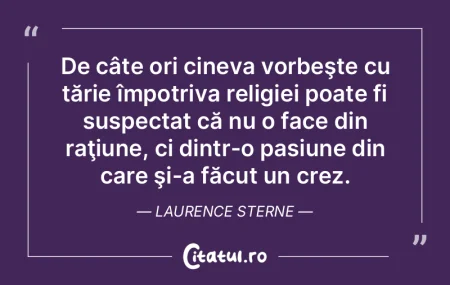 Conştiinţa noastră trebuie să se cor...