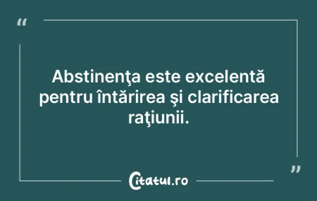 Avea o calitate deosebită de a oferi ci...