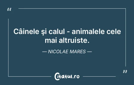 Comunistul ştie că e animal, ştie că...