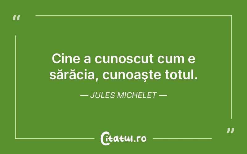 Citat Jules Michelet - citate viata