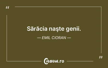 Sărăcia este o suferință profundă �...