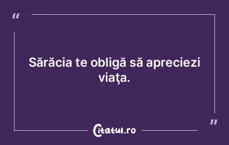 Punând taxe pe sărăcie, am vrut s-o m...