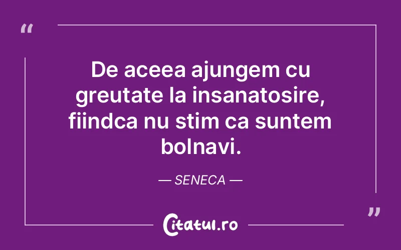 Citat Seneca - citate viata