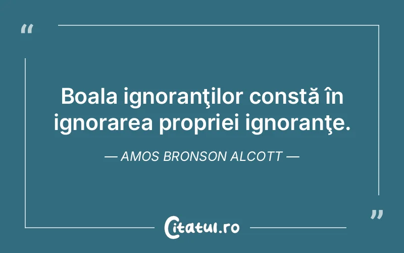 Citat Amos Bronson Alcott - citate viata
