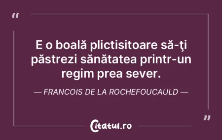 Nenorocită boală să te crezi atât de... Nenorocită boală să te crezi atât de...