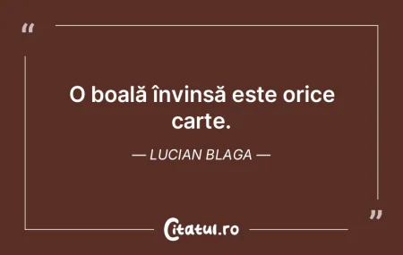 Mă doare că mărul e măr, sunt bolnav...