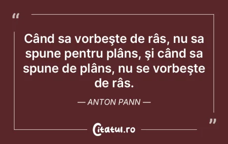 Să nu râzi, să nu plângi, să nu ur�...