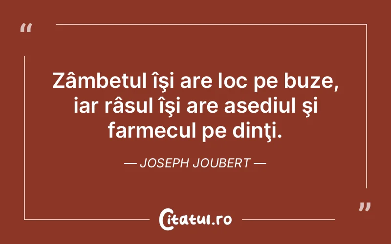 Citat Joseph Joubert - citate viata