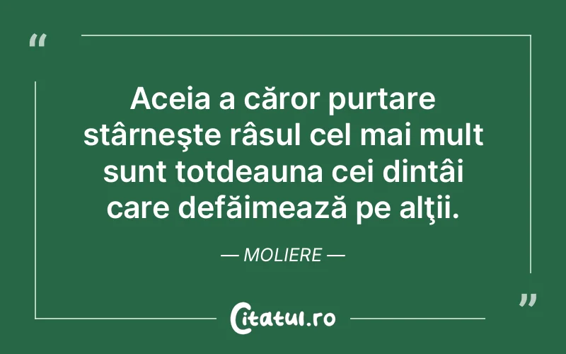 Citat Moliere - citate viata