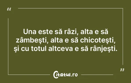 Trebuie să te fereşti de râs (animal ...