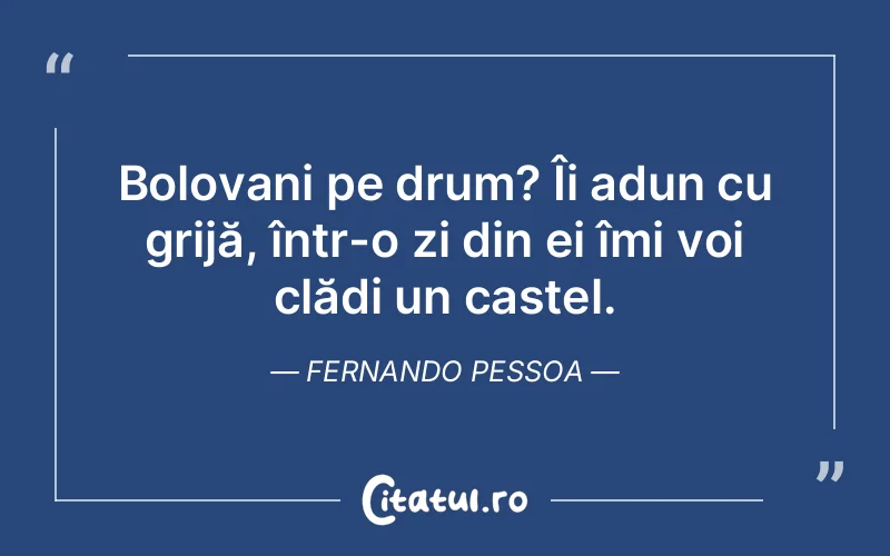 Citat Fernando Pessoa - citate viata