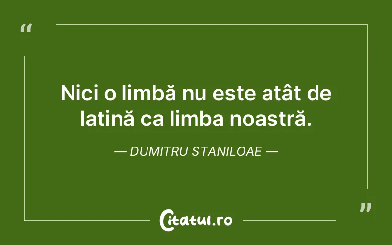 Citat Dumitru Staniloae - citate viata