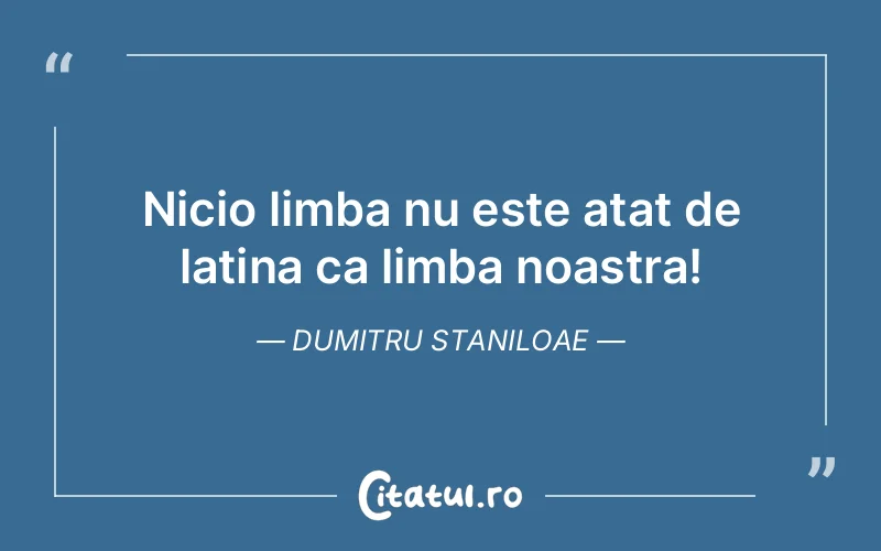 Citat Dumitru Staniloae - citate viata