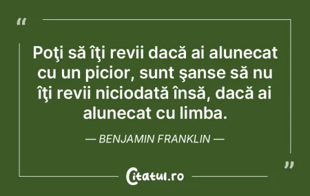 Cel care nu cunoaşte altă limbă, nu o...