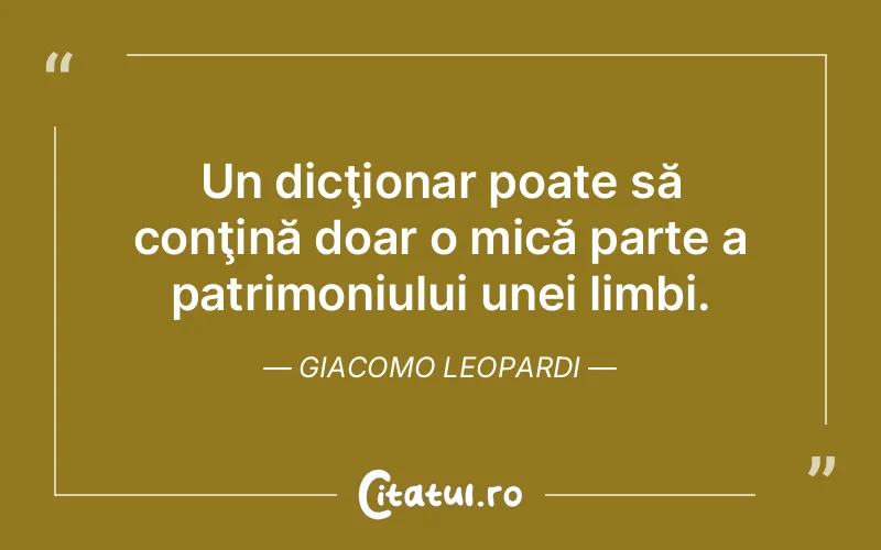 Citat Giacomo Leopardi - citate viata