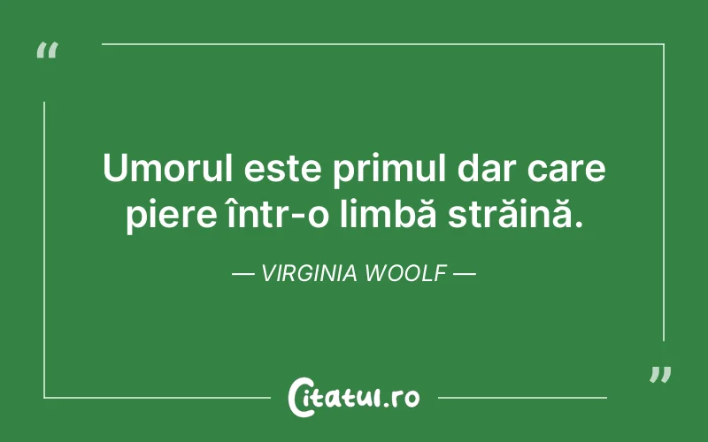 Citat Virginia Woolf - citate viata