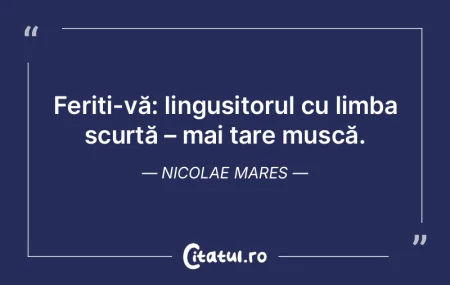 Cea mai mare insultă pe care o putem ad...