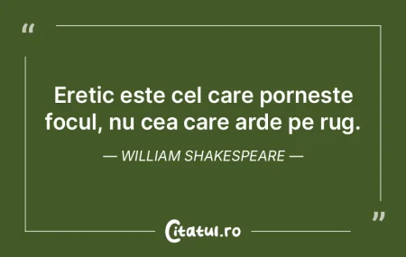 Sa distrugem, in focul sacru al original...