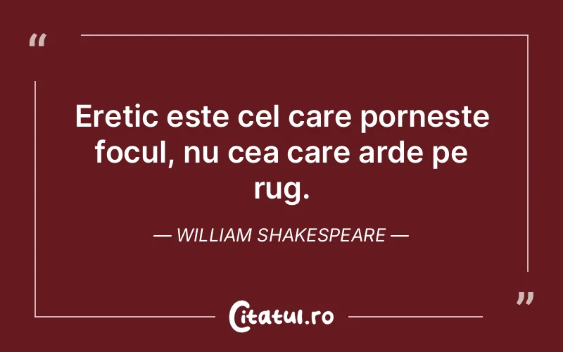 Citat William Shakespeare - citate viata