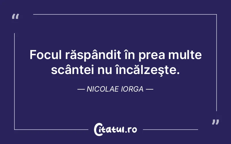 Citat Nicolae Iorga - citate viata