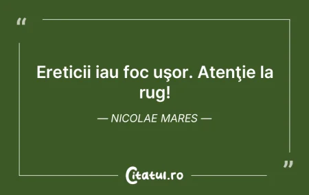 După ce unora le moare norocul, îi mai...