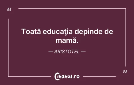 Trândăvia este o mamă care are un fiu...