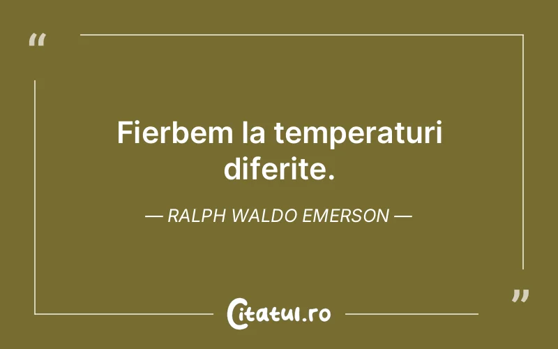 Citat Ralph Waldo Emerson - citate viata
