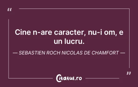Resemnarea ţine de caracter. Johann Wol... Resemnarea ţine de caracter. Johann Wol...