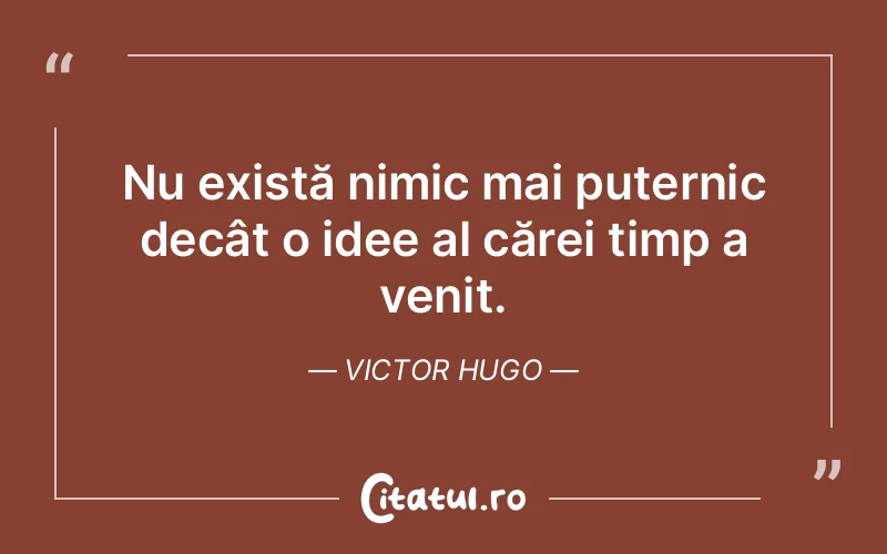 Citat Victor Hugo - citate viata