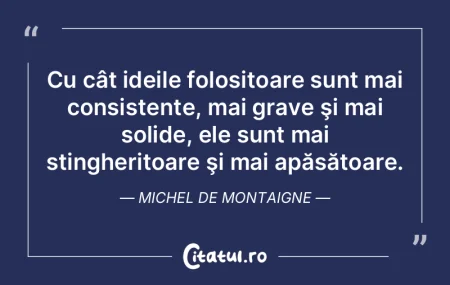 Toate ideile mari sunt periculoase. Osca... Toate ideile mari sunt periculoase. Osca...