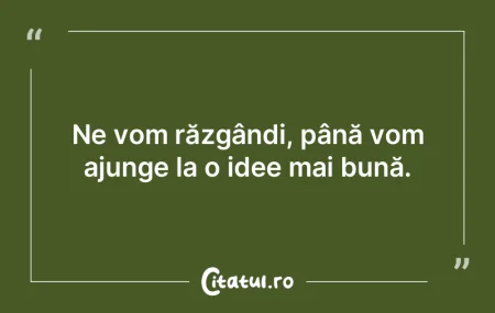 O idee este o realizare prin asociere. R...