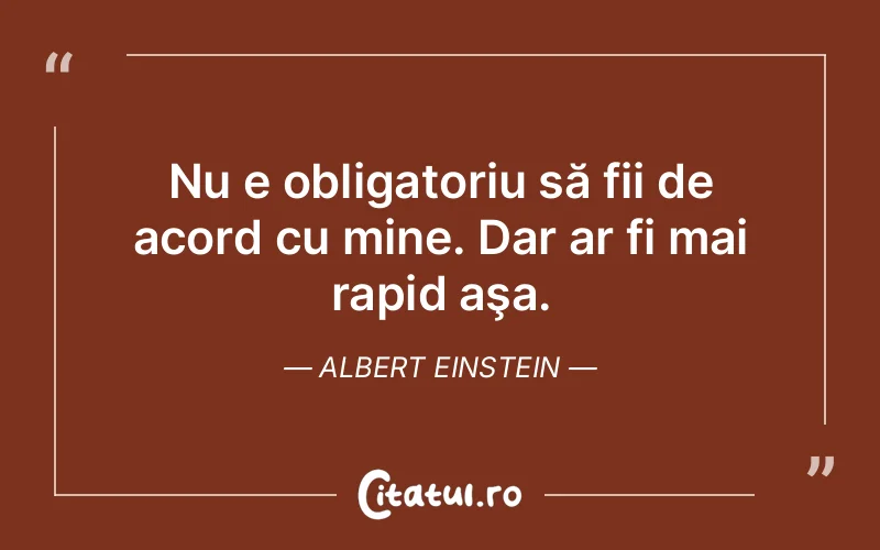 Citat Albert Einstein - citate viata