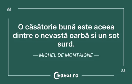 Casatoria este un duet sau un duel. Guil...
