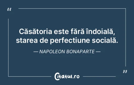 Căsătoria este ultima noastră șansă...