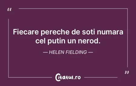 Casatoria este o institutie mareata, dar...