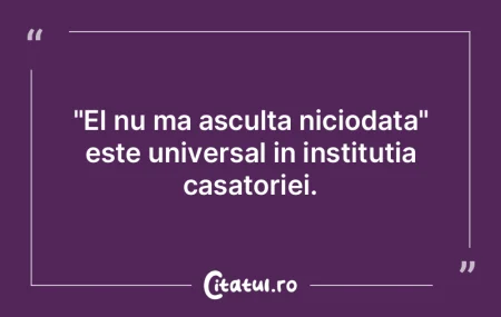 În căsnicie trebuie să lupţi împotr... În căsnicie trebuie să lupţi împotr...
