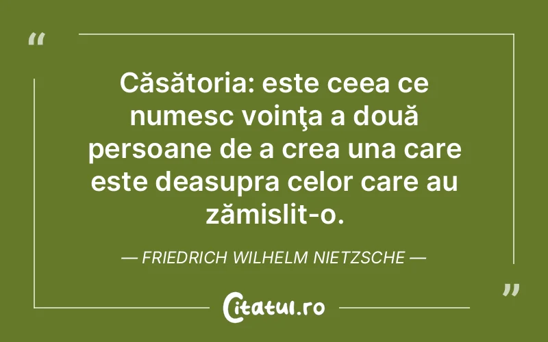 Citat Friedrich Wilhelm Nietzsche - citate viata