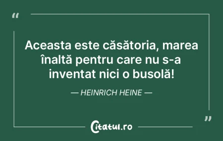 Căsătoria este uniunea dintre meschin�...