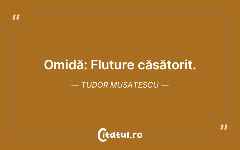 Citat Tudor Musatescu - citate viata